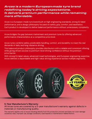 Arceo Aura 4S All-Season 205/60R16