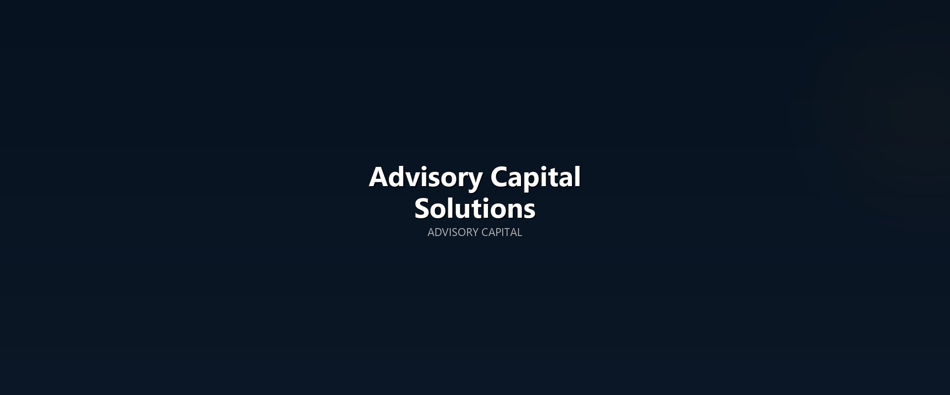 Advisory Capital